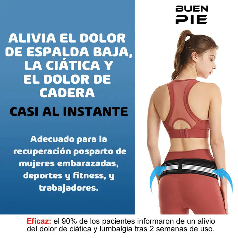 Faja lumbar con terapia magnetica