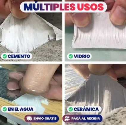 Selladura Pro™ - resistente al agua y fuego 5cm ancho/ 1m largo