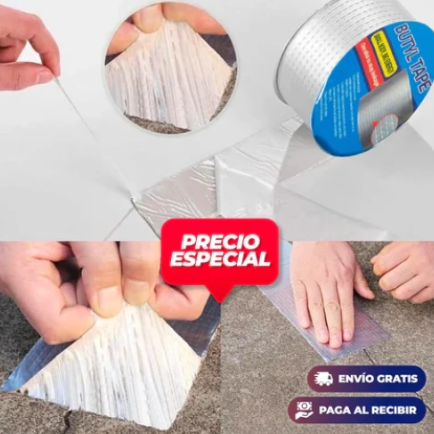 Selladura Pro™ - resistente al agua y fuego 5cm ancho/ 1m largo