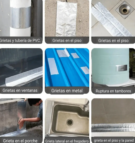 Selladura Pro™ - resistente al agua y fuego 5cm ancho/ 1m largo