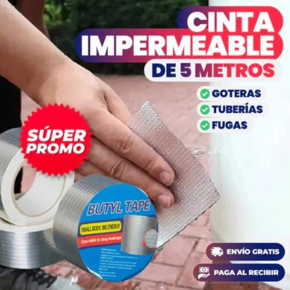 Selladura Pro™ - resistente al agua y fuego 5cm ancho/ 1m largo