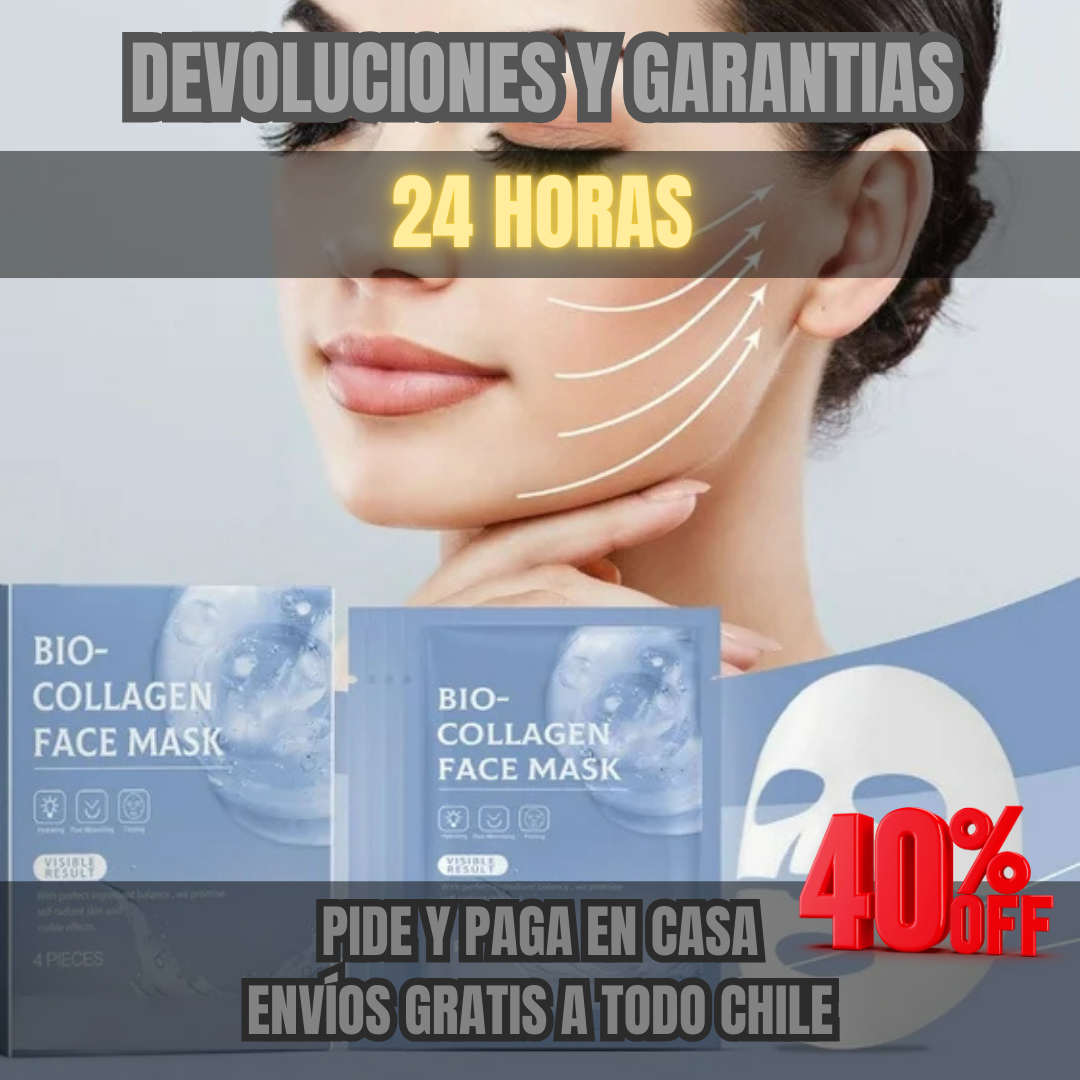 HYPERMASK - Mascarilla de colágeno hidrolizado + ¡ENVÍO GRATIS POR CYBERNAVIDAD! 😱✨