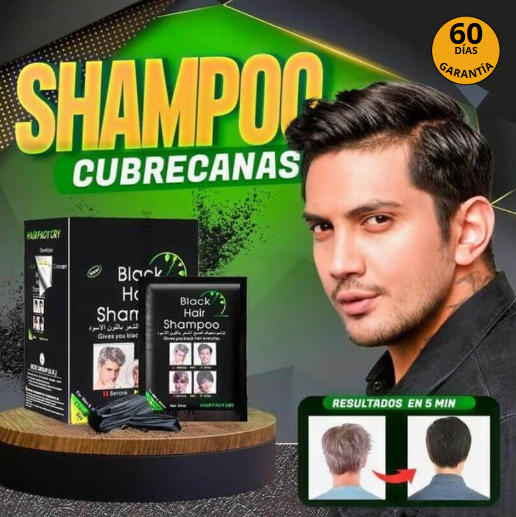 ¡Champú Tapa Canas, Negro Por Meses! + ¡ENVÍO GRATIS POR CYBERNAVIDAD! 😱✨