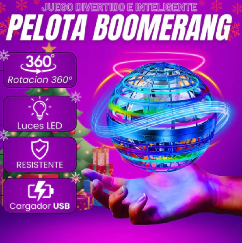 Mini Dron Bola Mágica Giradora de colores + ¡ENVÍO GRATIS POR CYBERNAVIDAD! 😱✨